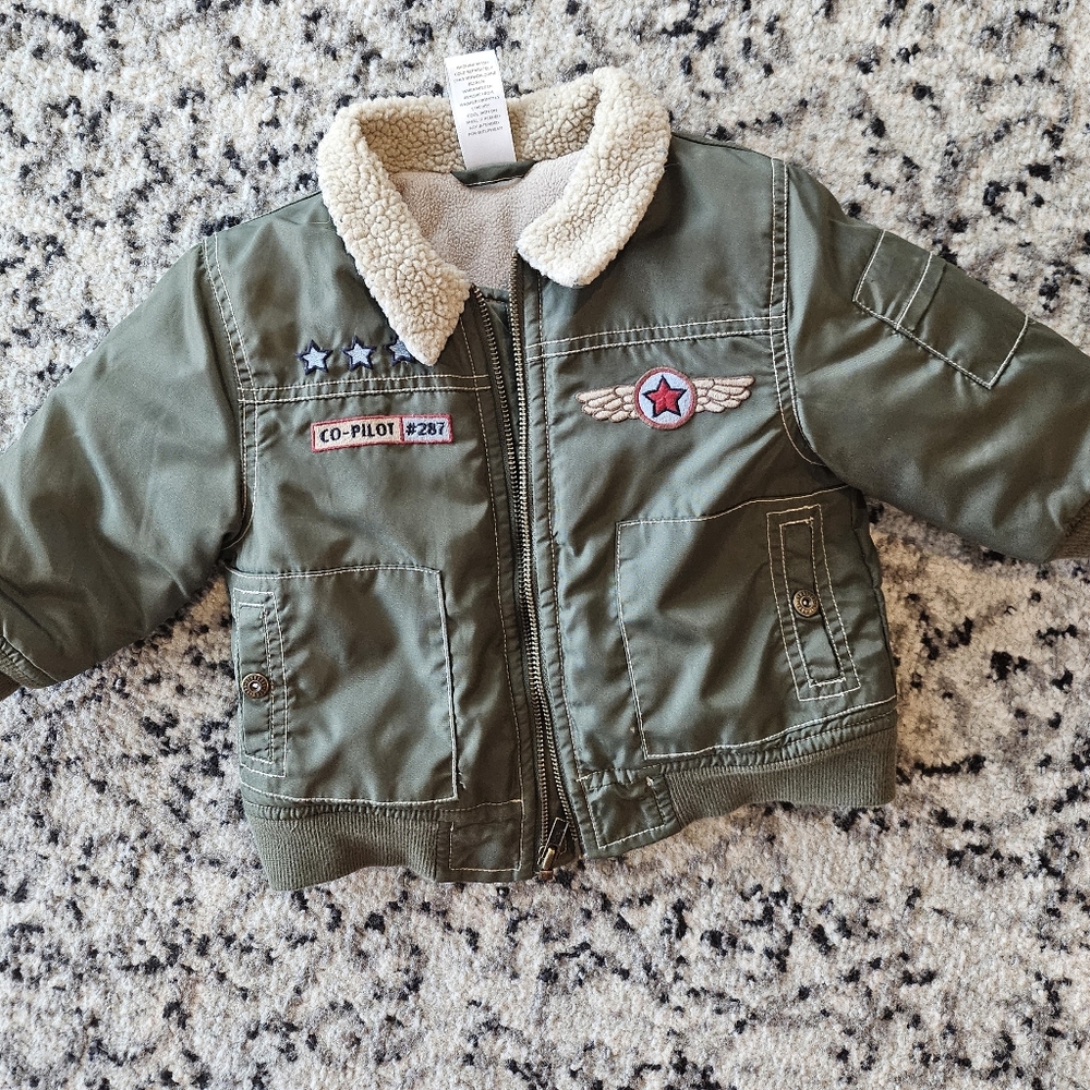 Gymboree Pilot Bomber Jacket (18-24M)
